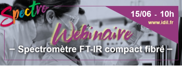 Webinaire : Nouveau spectromètre FT-IR compact fibré