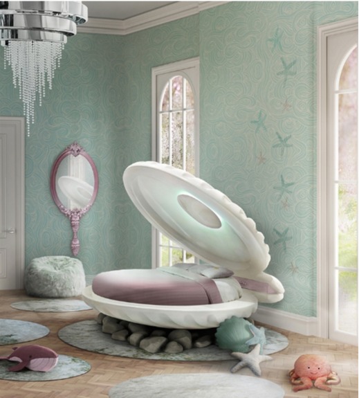 Letto per bambini CIRCU LITTLE MERMAID 