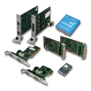 CAN FD components with various form factors