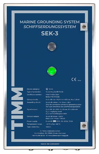 СИСТЕМА ЗАЗЕМЛЕНИЯ ТАНКЕРОВ SEK-3 