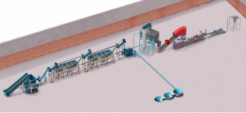 Машина для переработки пластика